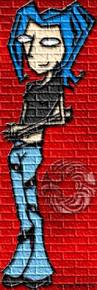 She’s a brick . . .