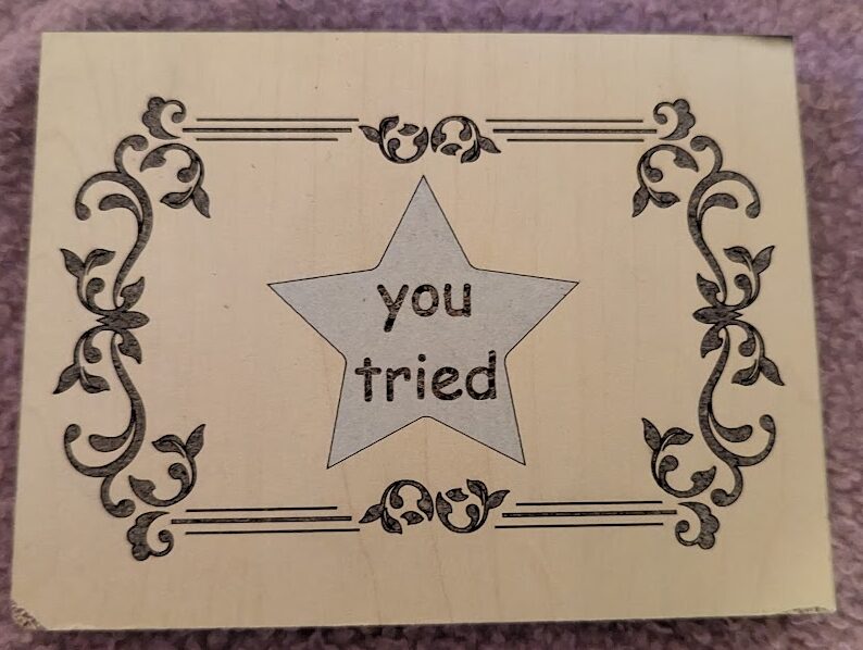 “You Tried”